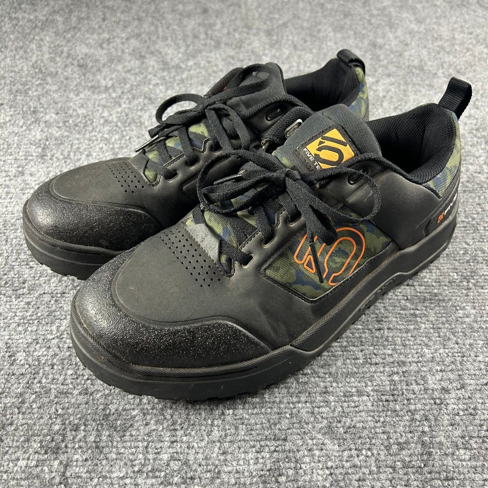 Five Ten Impact Pro Mens 11 Black Camo Mountain Bike Shoes Flat Pedal MTB S1